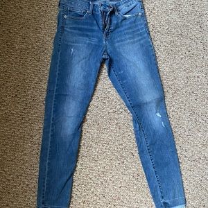 Lucky Brand cropped jeans